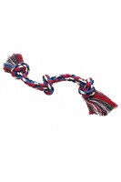 LOLO Pets Веревка с узлом, 140-150 г, разноцветная, 37,5 см